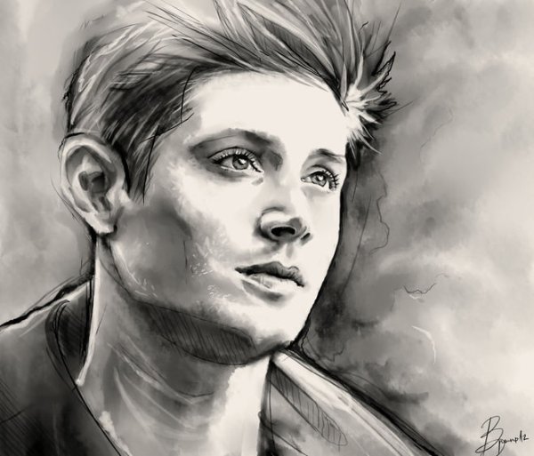 Дин Винчестер портрет