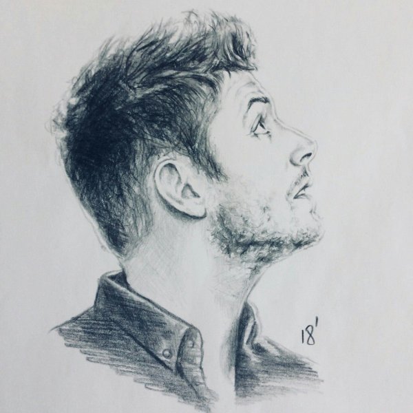 Наброски Дин Винчестер