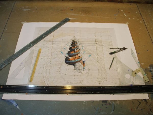 Рисование с помощью линейки