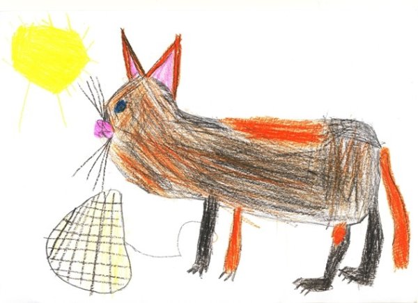 Кот ворюга раскраска для детей