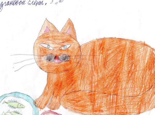 Кот ворюга раскраска