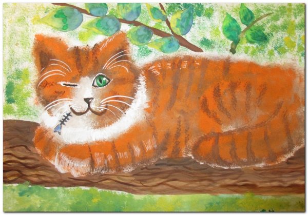 Срисовки котов воителей карандашом