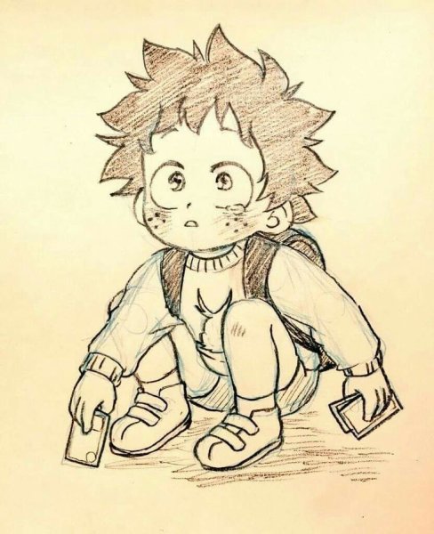 Мидория Изуку тату