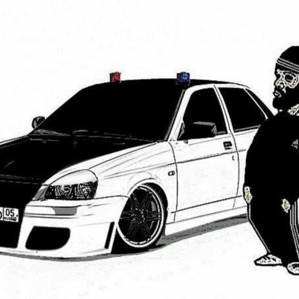 Приора рисунок