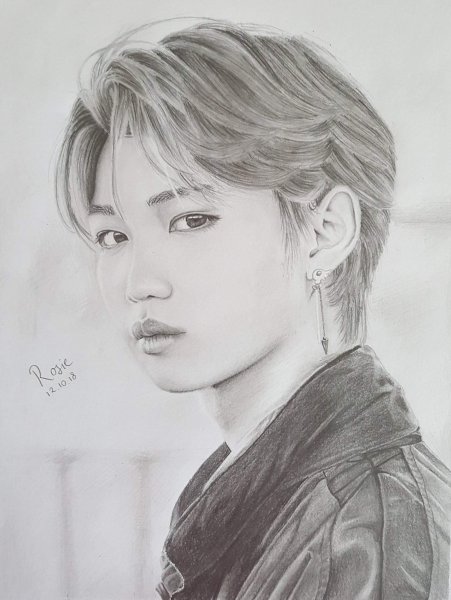 Kpop Stray Kids скетч