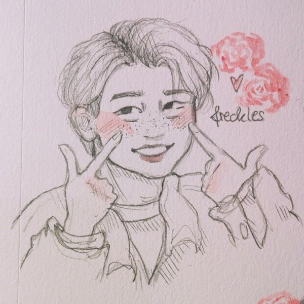 Stray Kids Art карандашом