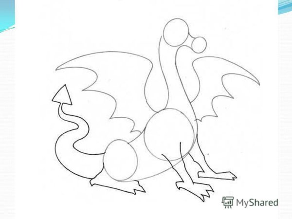 Змей Горыныч раскраска