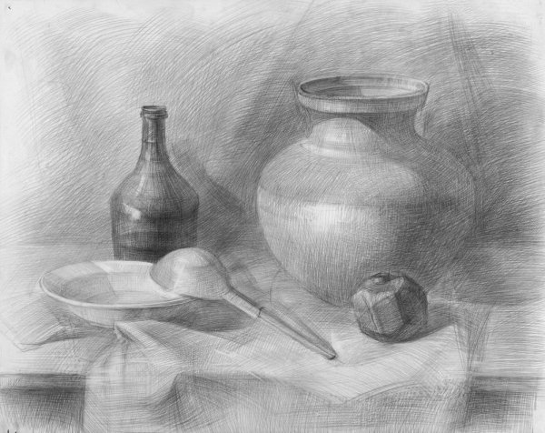 Рисунки графитным карандашом