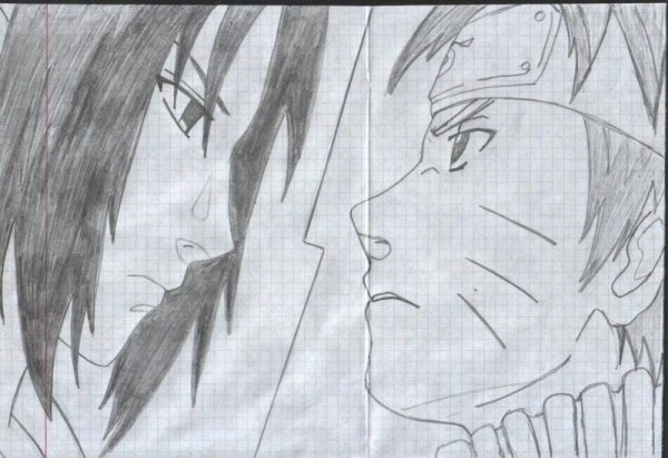 Рисунки карандашом на свободную тему аниме