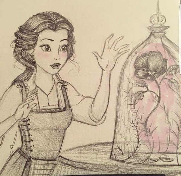 Скетч Белль красавица и чудовище