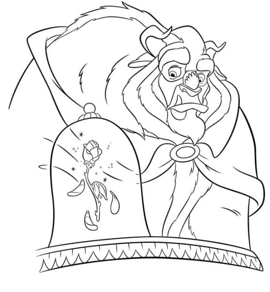 Разукрашенного чудовища из красавицы и чудовища