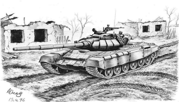 БМП-2 Боевая машина пехоты иллюстрация сбоку