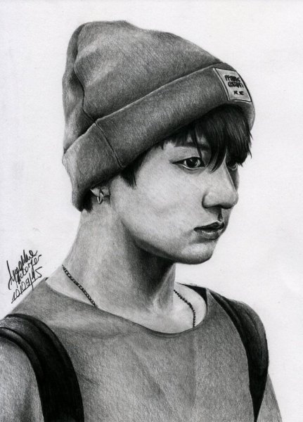 Рисунки БТС Чонгук