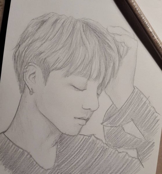 БТС скетчи Чонгук