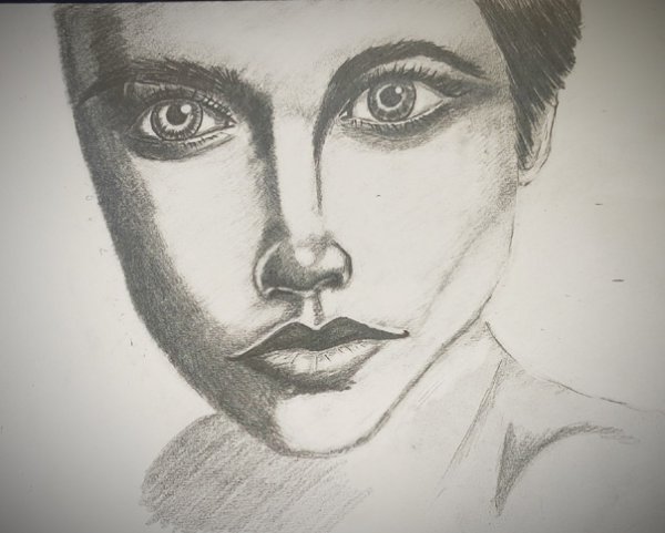 Леонардо ди Каприо карандашом молодой