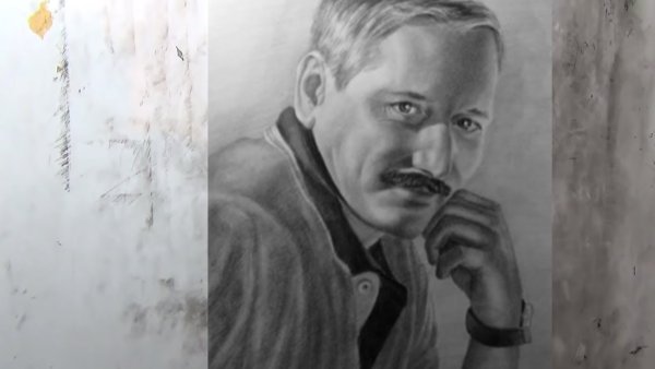 Рисунок карандашом звери в лесу