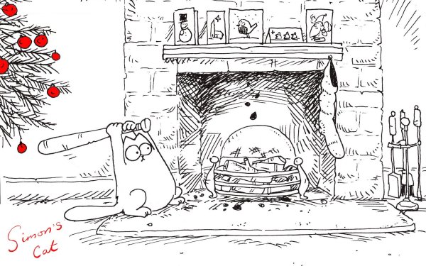 Саймонс Кэт новый год