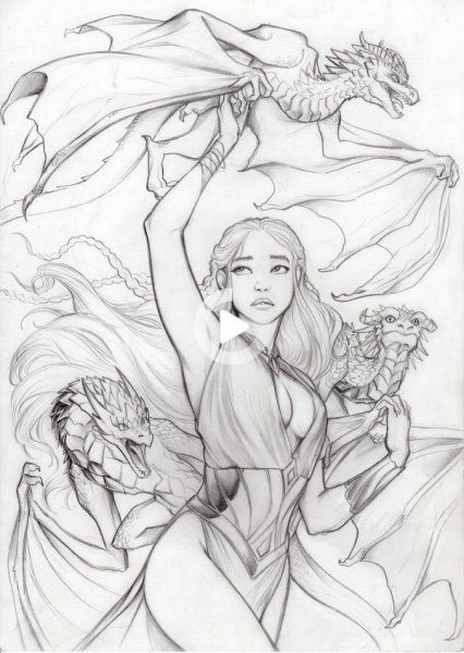 Луис Ройо амазонки эскизы