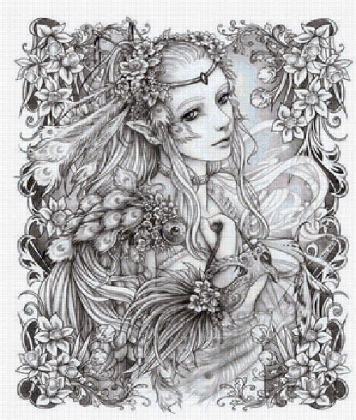 Воительница карандашом