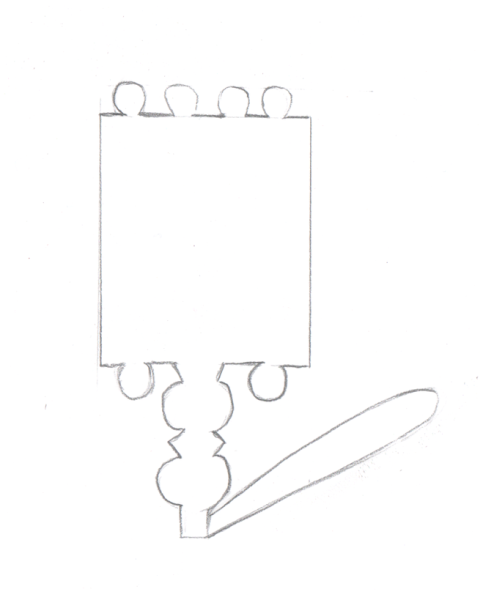 Прялка рисунок