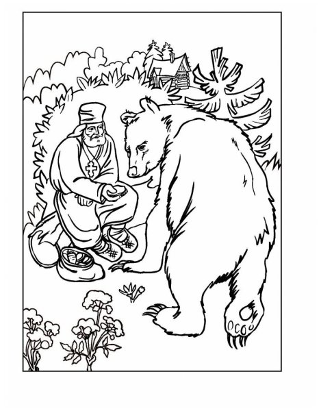 Житие Серафима Саровского рисунки