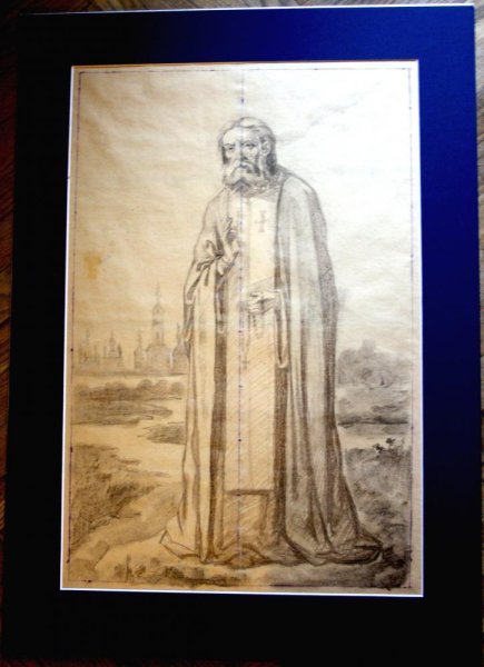 Житие Сергия Радонежского рисунок