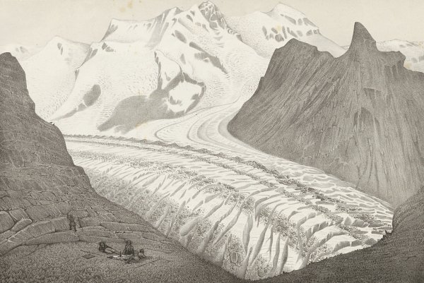 Ледник карандашом