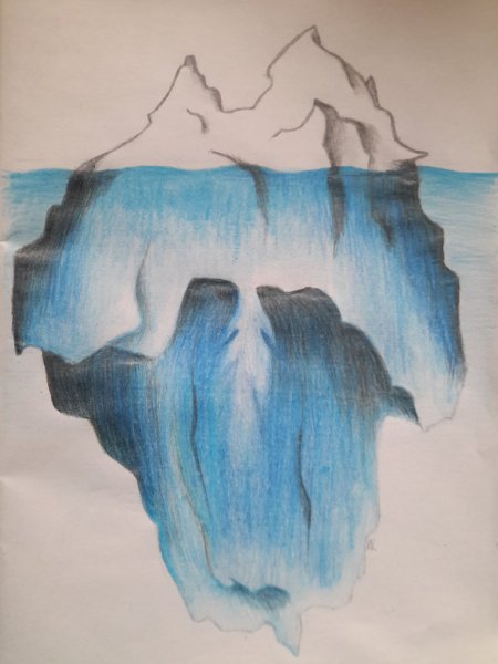 Ледник карандашом