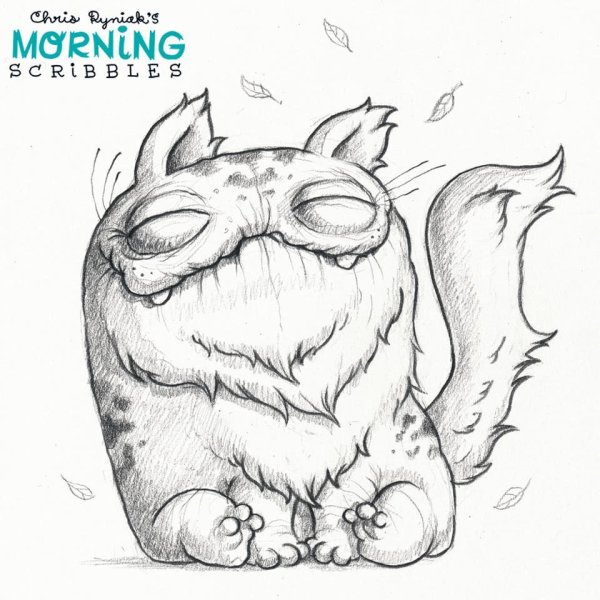 Chris Ryniak рисунки монстриков