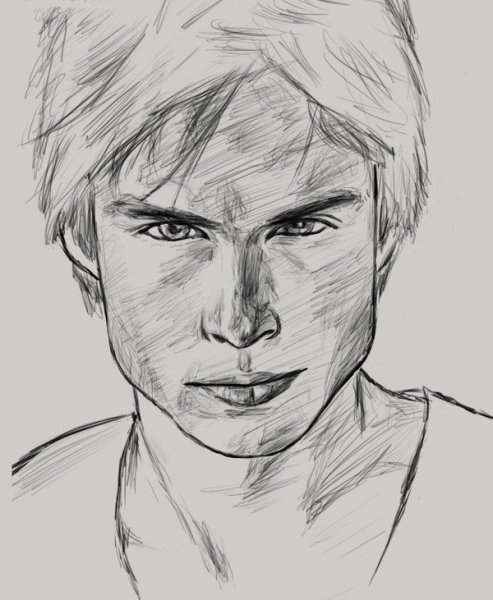 Йен Сомерхолдер портрет