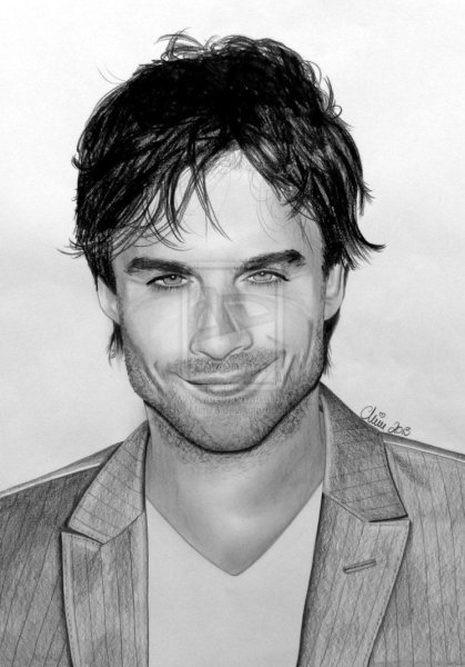 Йен Сомерхолдер арт