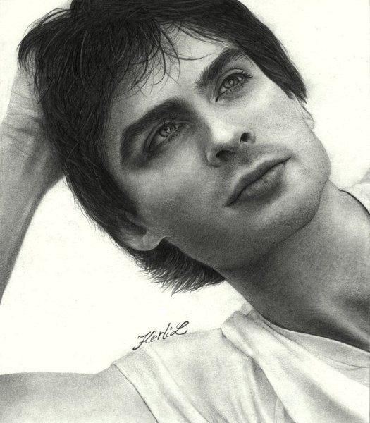 Деймон Сальваторе портрет