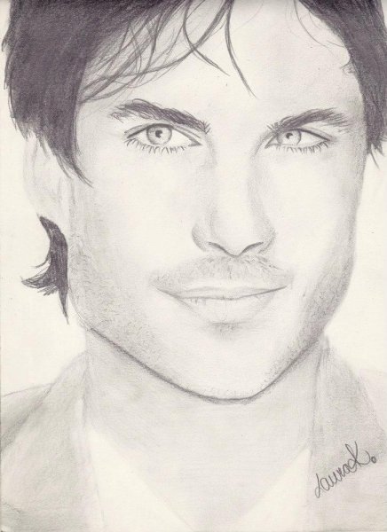 Деймон Сальваторе портрет