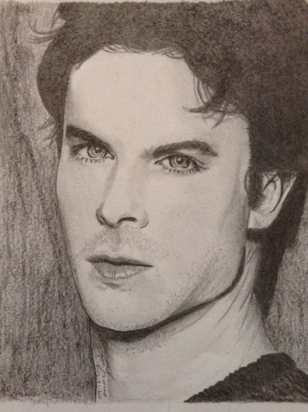 Йен Сомерхолдер арт