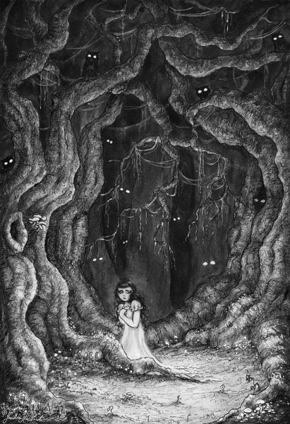 Мистические рисунки карандашом