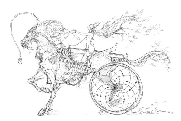 Мифические существа зарисовки