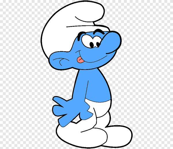 Смурфики рисунок для срисовки