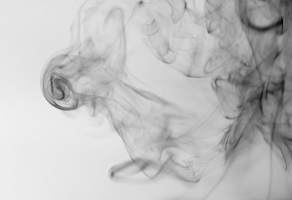 Дым простым карандашом