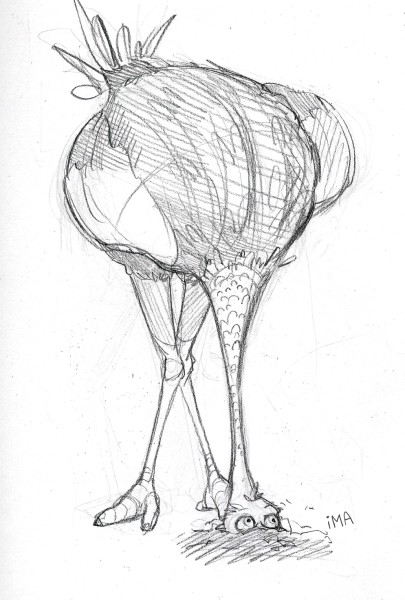 Страус референс