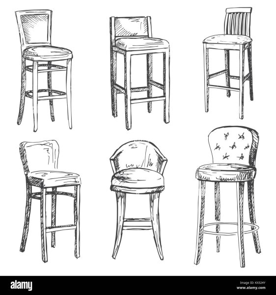 Табуретка рисунок