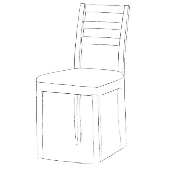 Табурет раскраска для детей