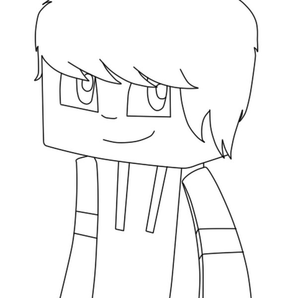 Майнкрафт раскраска клипер