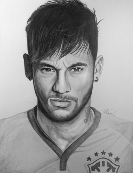 Neymar портрет