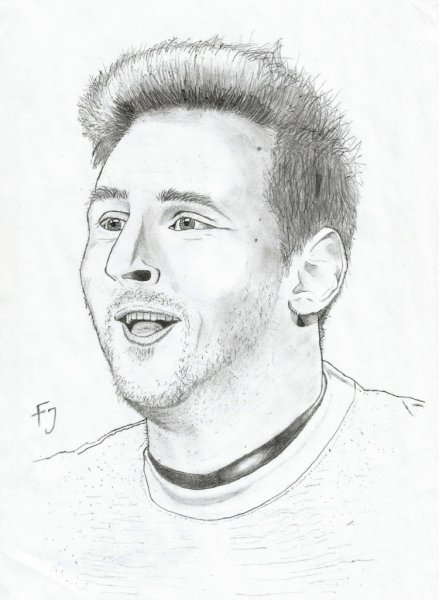 Неймар футболист рисунок