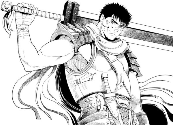 Berserk Гатс тело