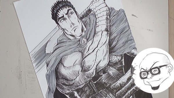 Гатс молодой арт