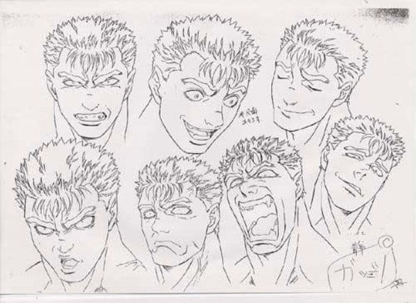 Berserk Гриффит и Гатс