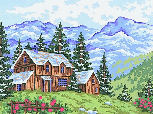 Красивые пейзажи для выжигания по дереву