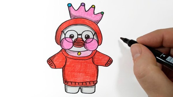 Лалафанфан рисунок для срисовки