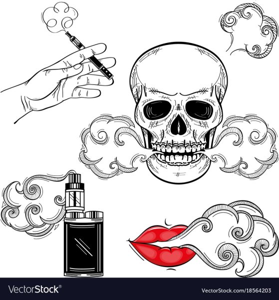 Рисунки карандашом Vape